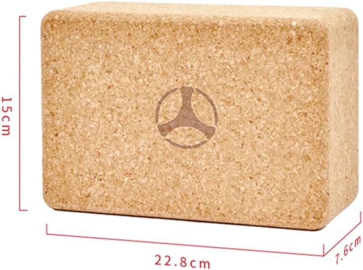 Cork Yoga Wheel & 2 Cork Blocks Set
