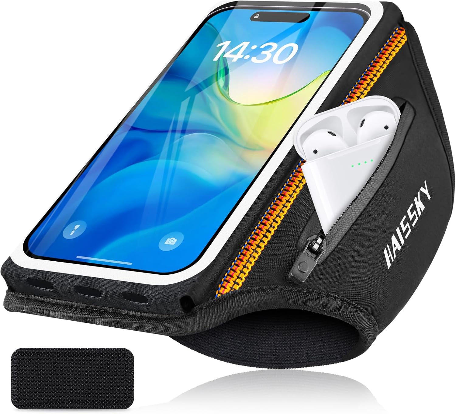 Running Armband with Earbuds Bag