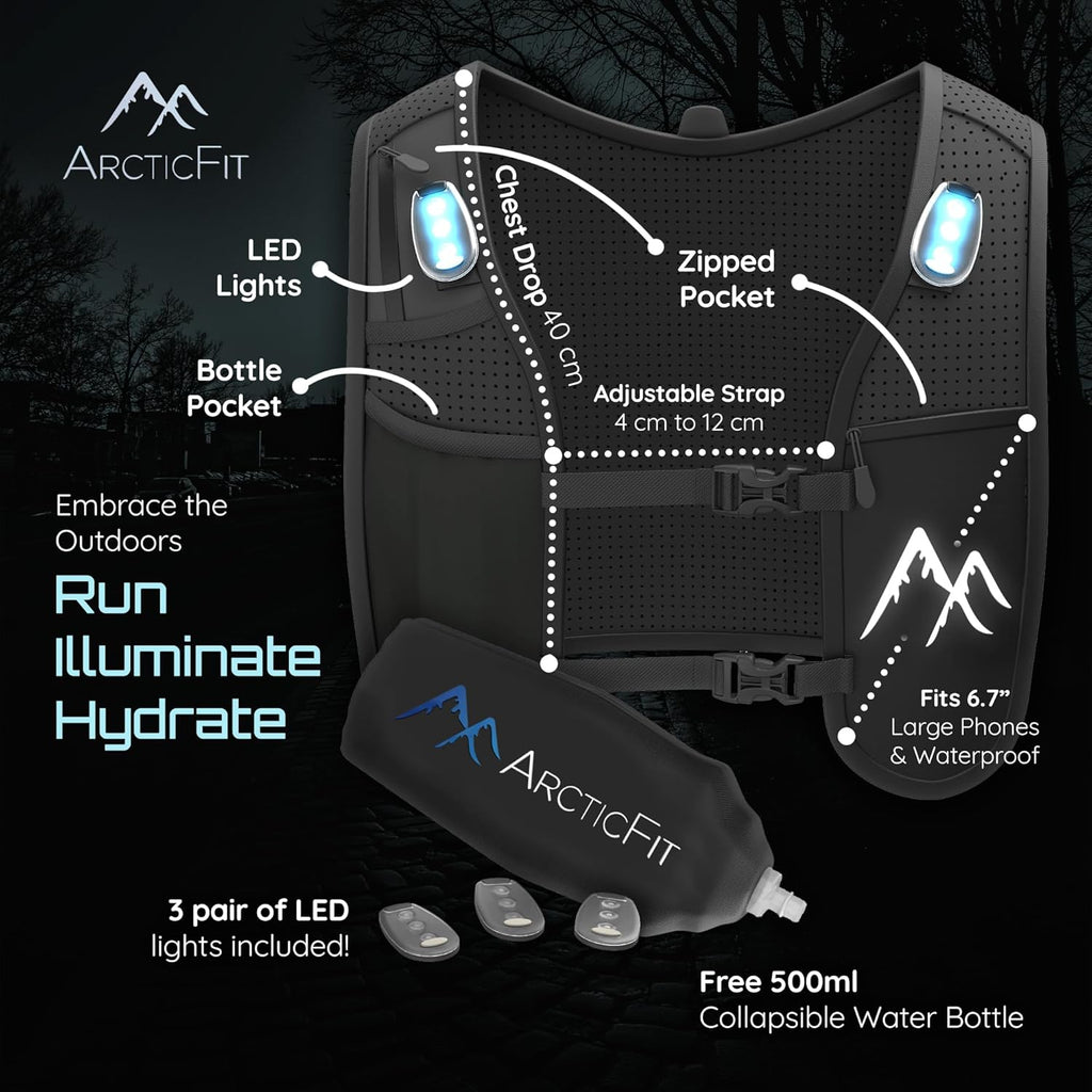 ArcticFit LED Running Vest