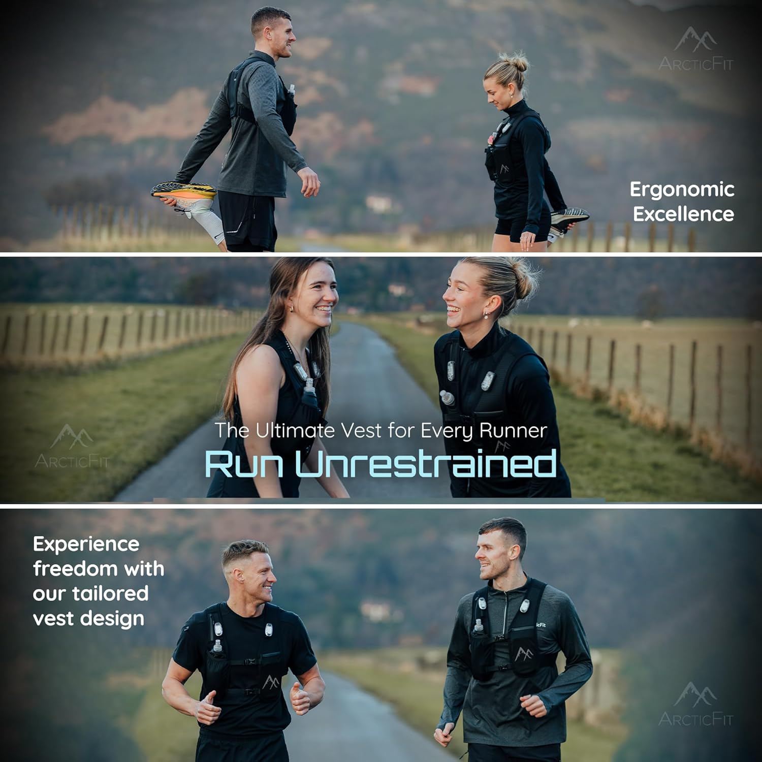 ArcticFit LED Running Vest